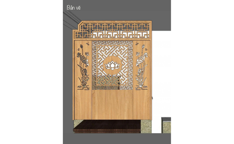 Vách thờ 5400
